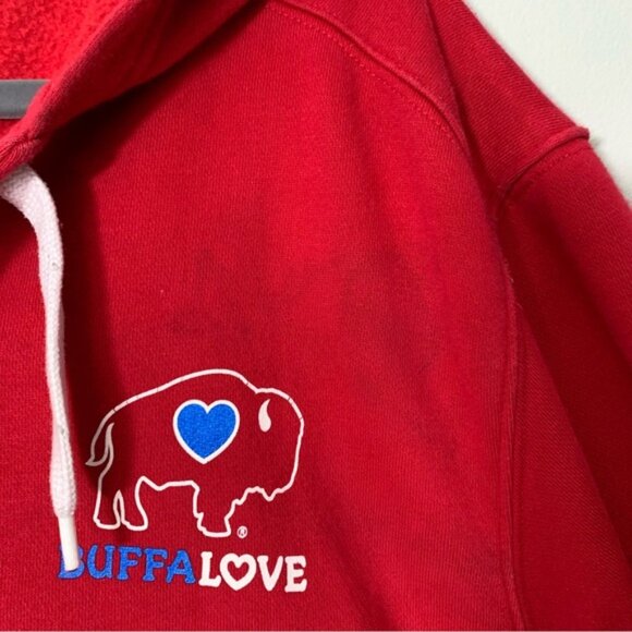 Buffalo Bills Buffalove football hoodie long sleeve hooded sweatshirt - Picture 2 of 9